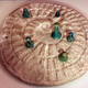 “Game of the Snake” (Mehen) with gamestones; Limestone; Early Dynastic Period (ca. 3.000 BC), Egyptian Museum of Berlin.